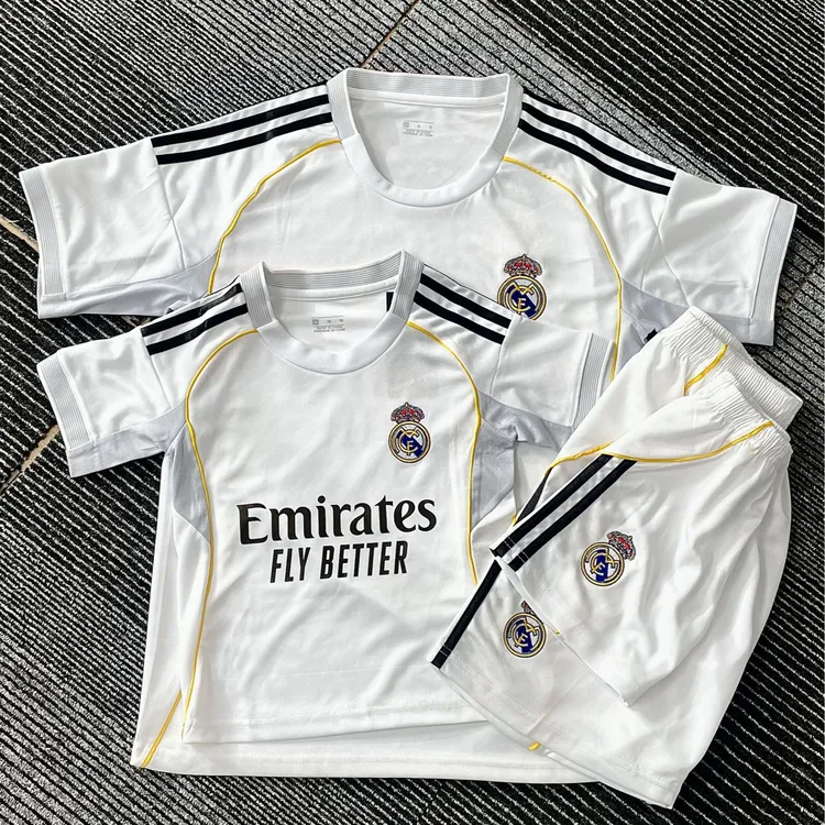 【高品质刺绣队徽】25-26新赛季足球服俱乐部足球服速干吸汗透气