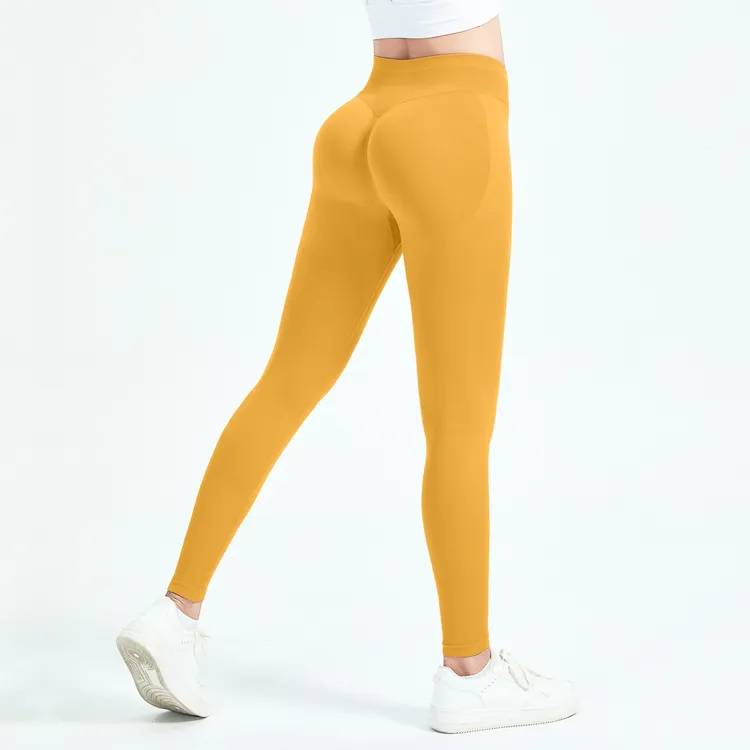 【活动福利】三段中腰高弹蜜桃提臀长裤收腹细腰瑜伽运动裤女