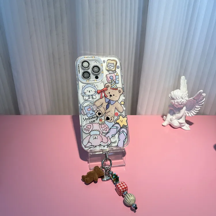 『小熊梦境 』 适用于苹果13/14/15/16/17promax手机壳