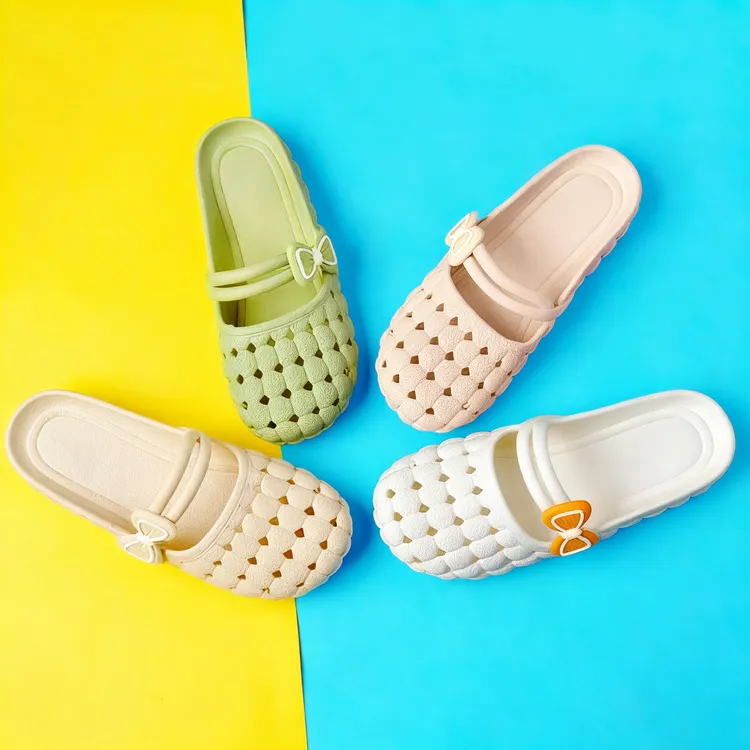 【专利款季末清仓】包头拖女夏百搭透气软底防滑洞洞时尚外穿凉拖鞋