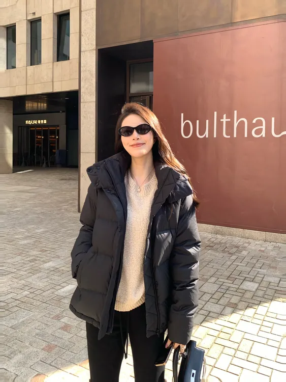 BIG WHITE REMADE“露五格”90白鹅绒+200g高填充奢感羽绒服D5L1035