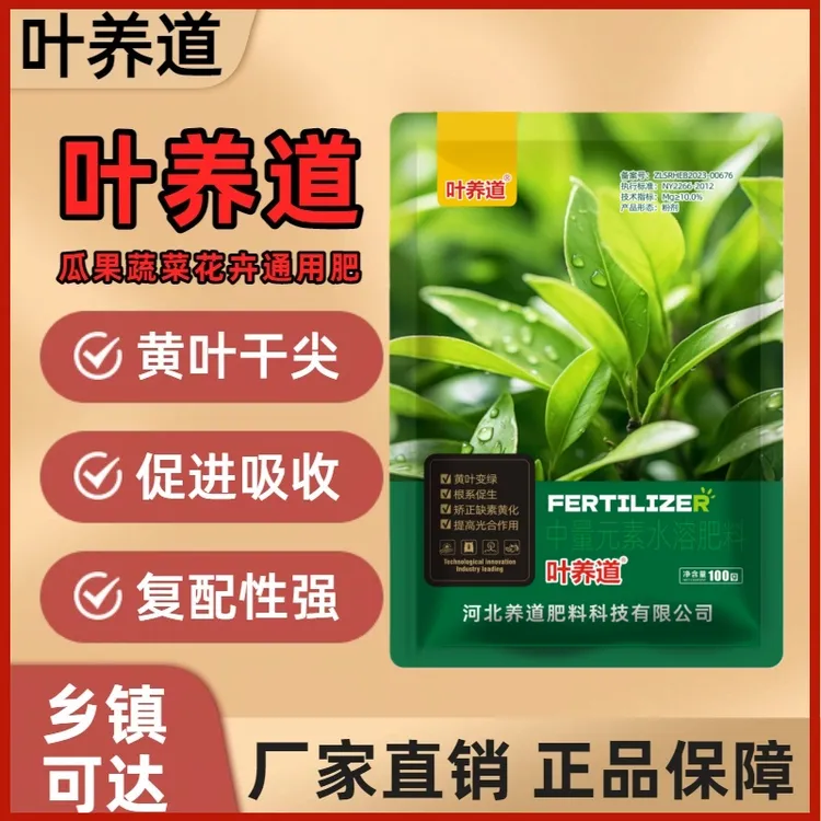 叶面肥提苗壮棵生根增绿增厚适用于农作物通用型水溶肥