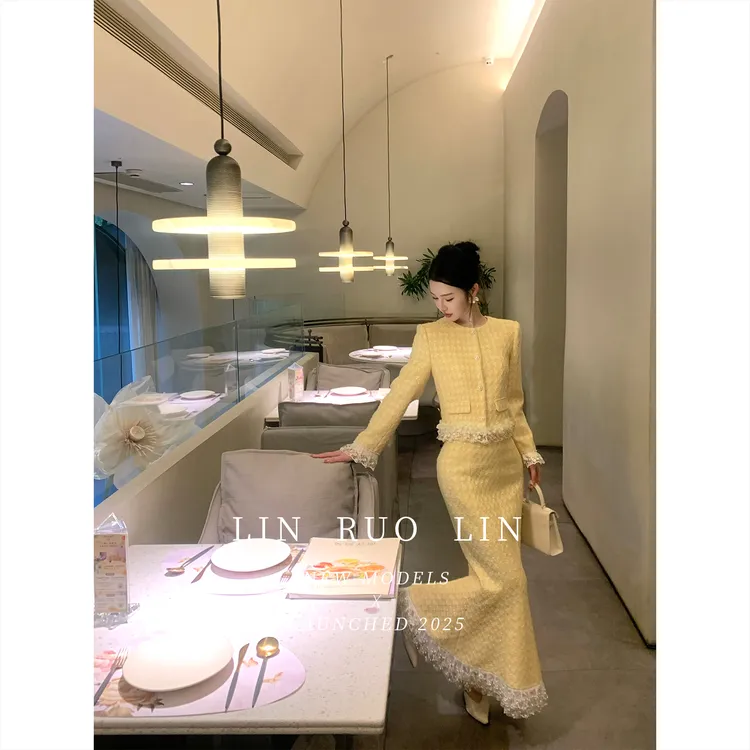 LRL【黄油小香】原创设计千金风小香风套装RL13111127-RL13131128