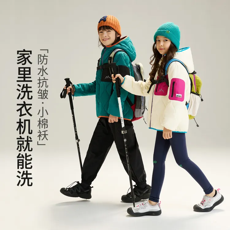 儿童防水轻便棉衣2025新款男童春季新款上衣内胆户外女童轻薄外套
