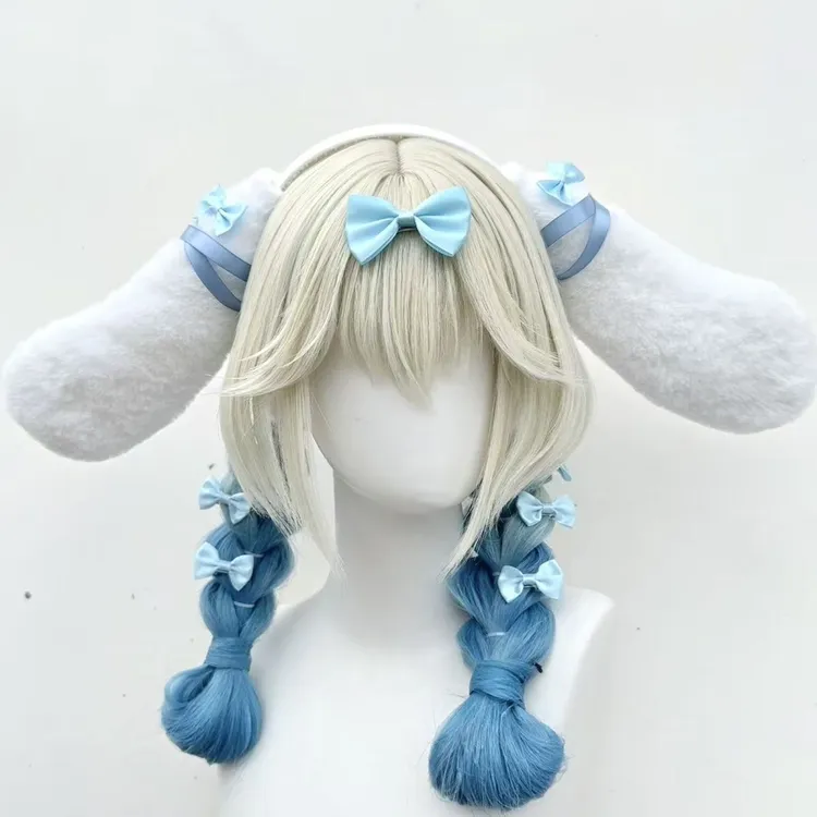 瑶玉桂狗头饰大耳狗之梦皮肤cos发箍道具王者荣耀同款三丽欧联动