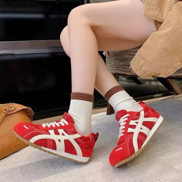 【韩系美式德训】复古网面透气德训新款休闲百搭运动鞋  ZB-68