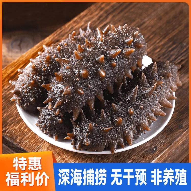 【中秋好礼】4-6头 500g 冷蒸即食海参新滕海精选海参 品质保证.