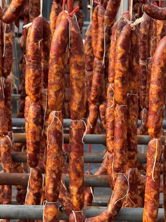 川味腊肠 2025年新灌香肠 腊肠 四川麻辣香肠 广味香肠