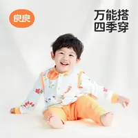 良良婴幼儿马甲幼儿园必备男女童宝宝背心春秋外穿纯棉儿童衣服