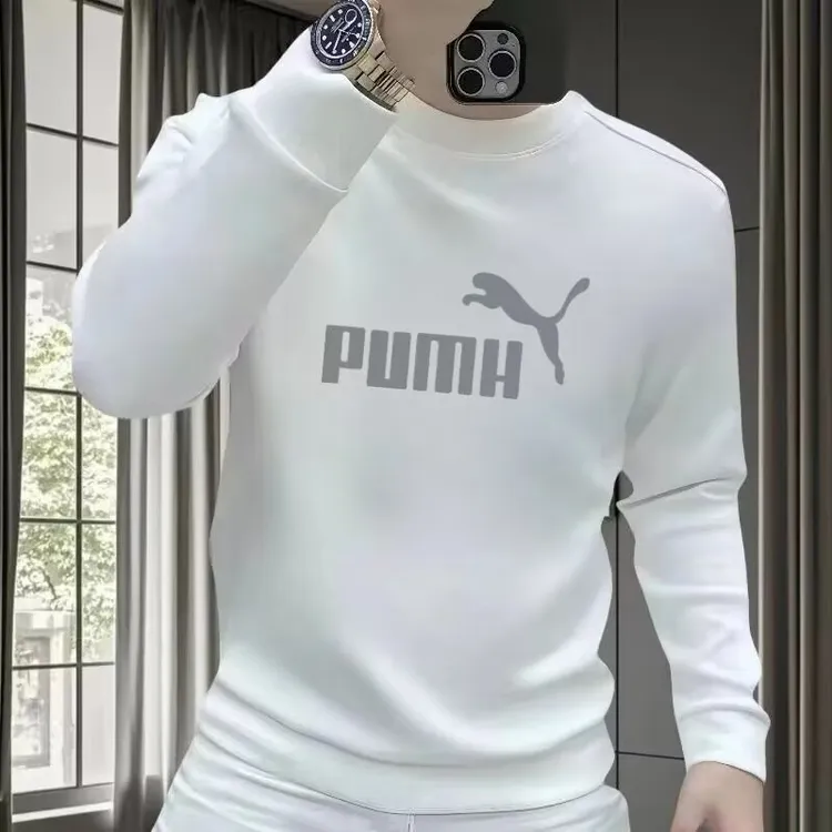 新款潮牌秋冬薄款卫衣男2025修身圆领休闲常规美式痞帅情侣外套