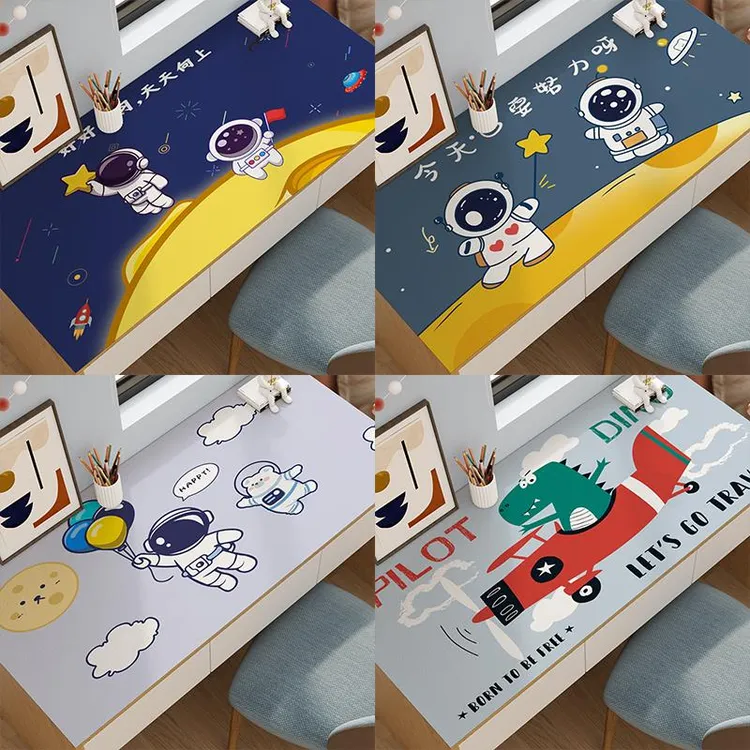 乘法口诀表桌垫防滑皮革学习书桌垫小学生写字桌专用垫可裁剪垫子