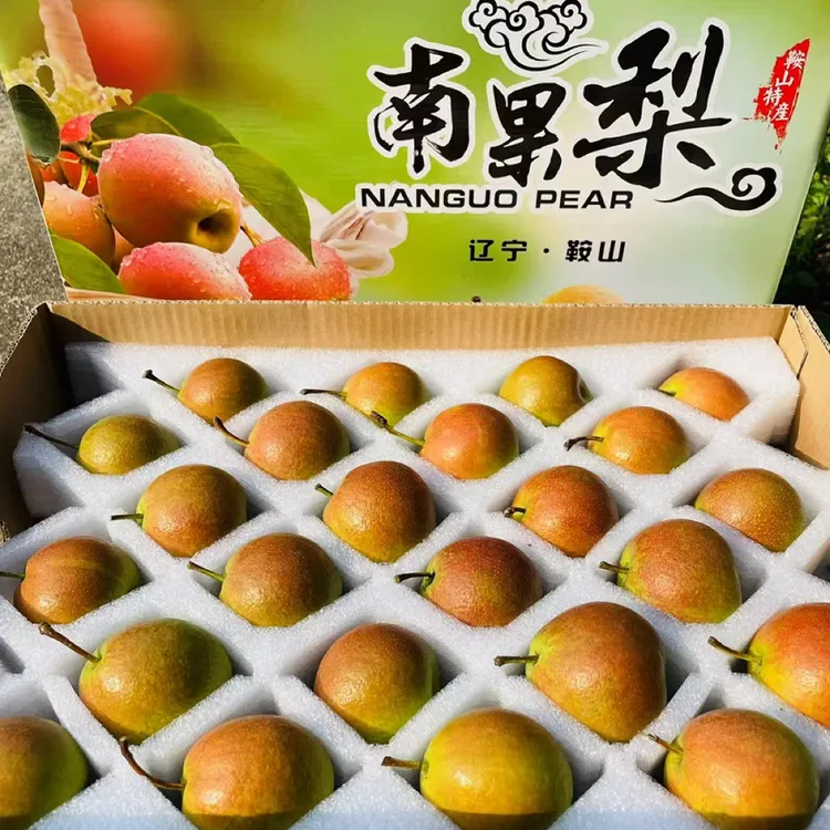 礼盒精品红南果梨