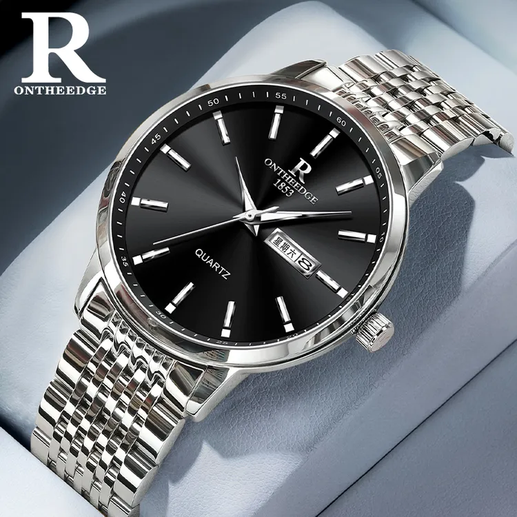 男士手表名牌正品2025新款机械表男自动学生男款防水石英表爸爸款