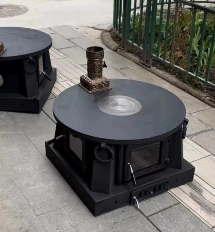 藏式炉子取暖炉火炉烤火家用室内无烟柴火冬季农村新款