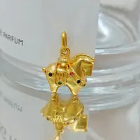 【云上叙】18K金盛世唐马吊坠 （单吊坠不含链）0917 A5