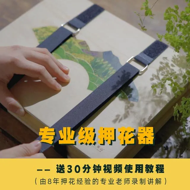 专业押花工具干花diy押花器压花板手工植物标本制作生日节日礼物