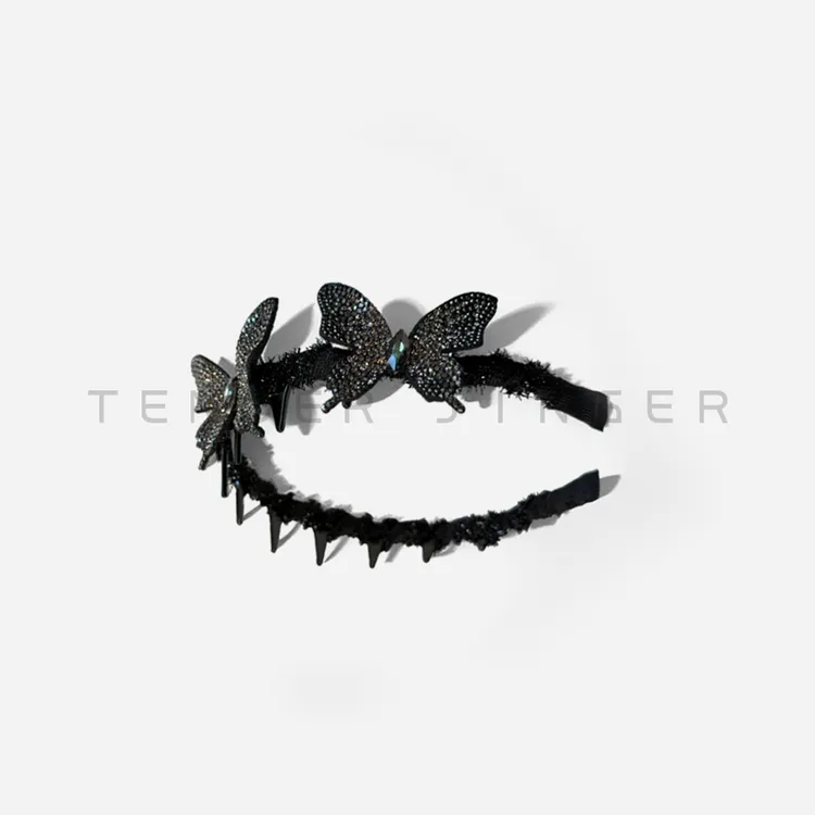 Tender Jinger丨精致优雅星光蝴蝶发箍FS52280