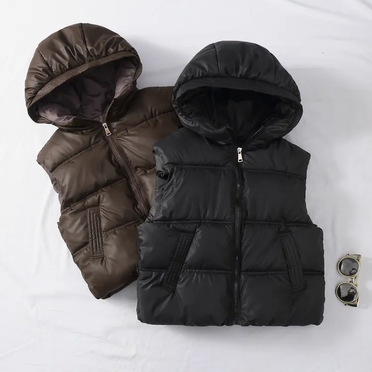 儿童棉服冬装宝宝拉链服保暖外套男女童连帽加厚短款棉袄韩版