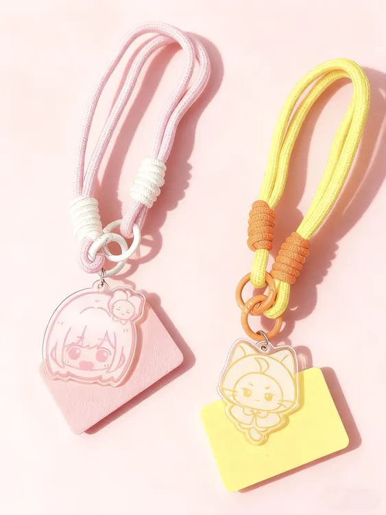无限暖暖nikki可爱大喵亚克力钥匙扣实用手机挂绳