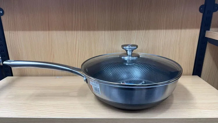 爱达斯品牌32公分加厚加重的炒锅