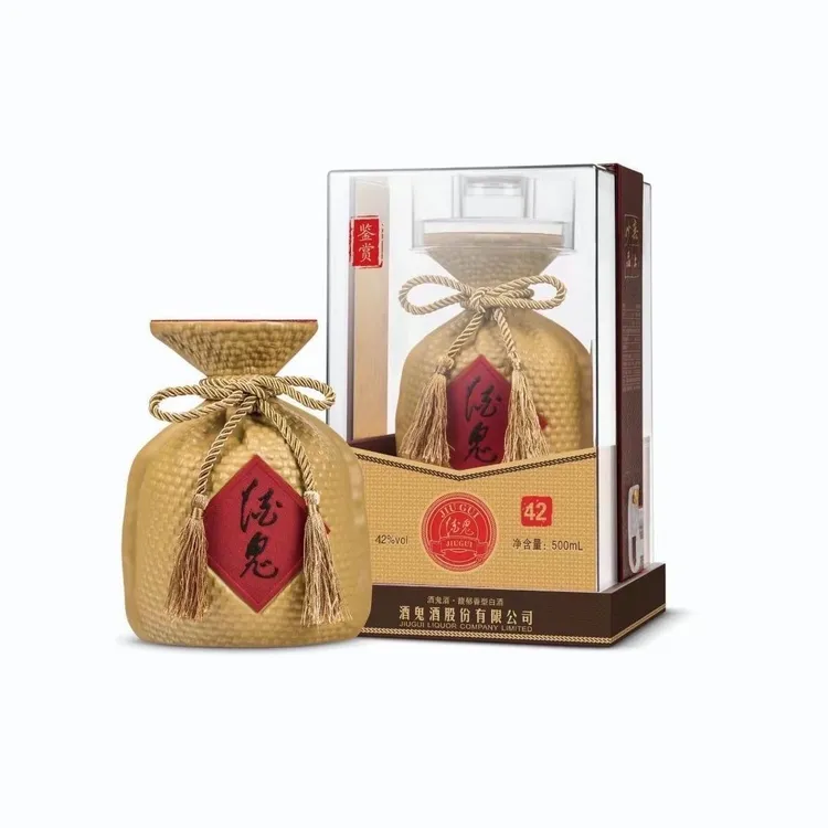 酒鬼酒鬼酒鉴赏42度馥郁香型纯纯粮酿造500ml礼盒装42度