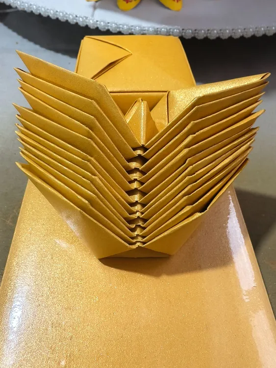 手工折纸免折叠加厚纸金纸万两锭成品元宝纸