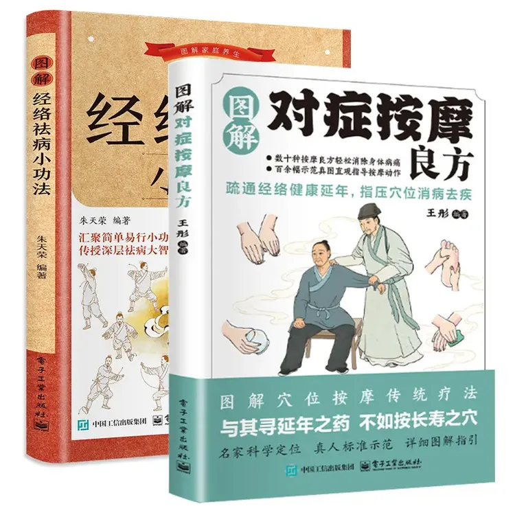 图解对症按摩良方 图解经络祛病小功法 疏通经络健康延年