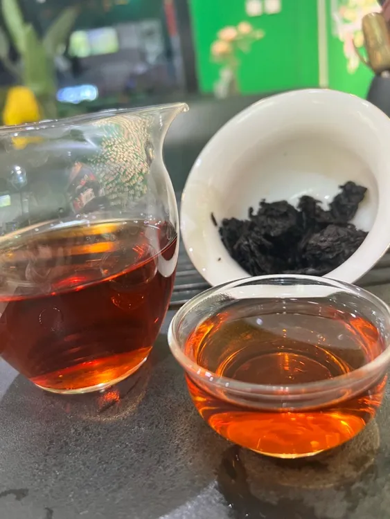 2010年 陈年熟茶 老茶头【茶汤柔滑糯香】