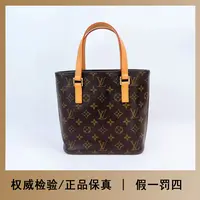 99新 LouisVuitton/路易威登 栗子/LV/小号薇薇安/植鞣革换新