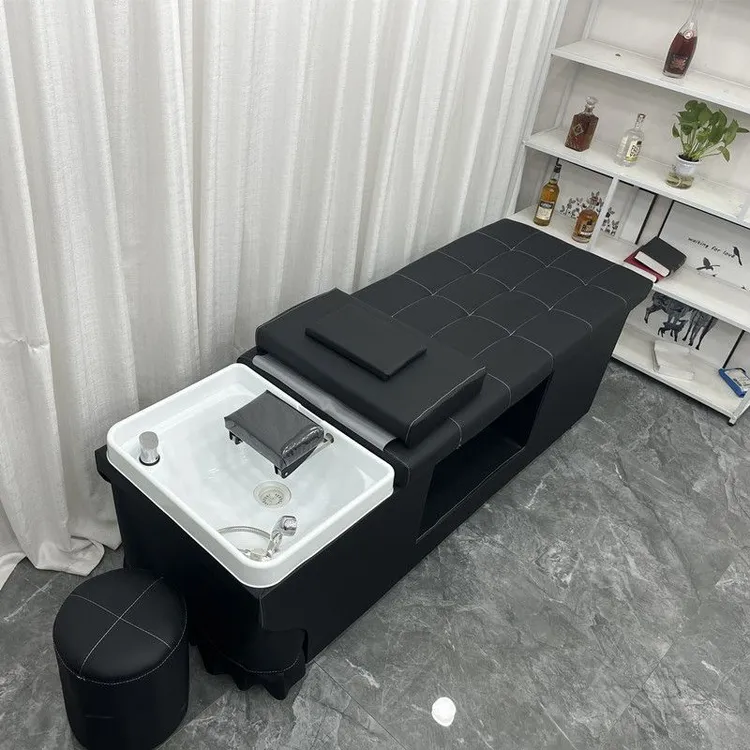 优质厂家包邮躺式美容美发理发店专用洗头床发廊美容院理发店专用