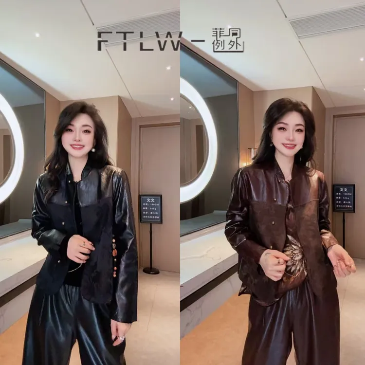 板熙FTLW-【原始秘境】高级感气质时尚优雅女装外套-3906