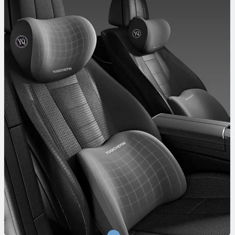 特斯拉车用头枕腰靠一对颈枕驾驶车载专用汽车车辆用品车上车内