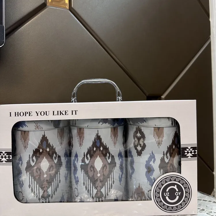 高颜值民族风格餐厅厨房储物密封收纳罐套盒宽口防潮杂粮茶叶咖啡