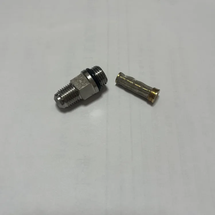 电磁泵带滤芯进油口丝扩口型丝，平头进油口丝10个包邮