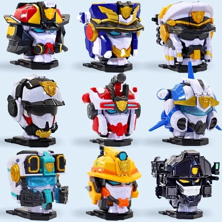 迷你特工队7超级战警力量变形机器人机甲金刚全套儿童特攻队玩具