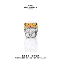 925银银制品 『鑫锐祥 • 宝宝佛』配饰 • 手串配珠 • 108配珠