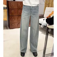 YOYO CROWN 春夏显瘦高腰牛仔裤不褪色防掉色气质