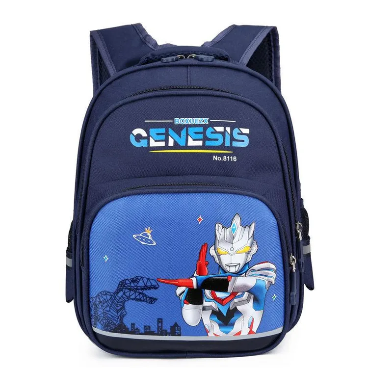 新款幼儿园书包3-6-8岁大中小男童卡通奥特学生包女童公主背包