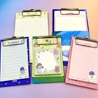 创意卡通金属夹便签本