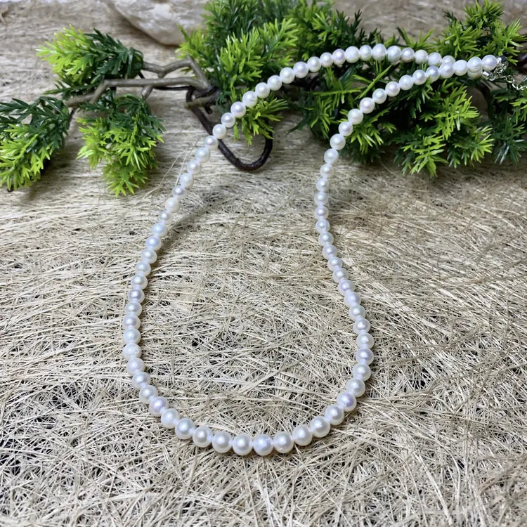 天然珍珠淡水珍珠气质百搭款项链 01065