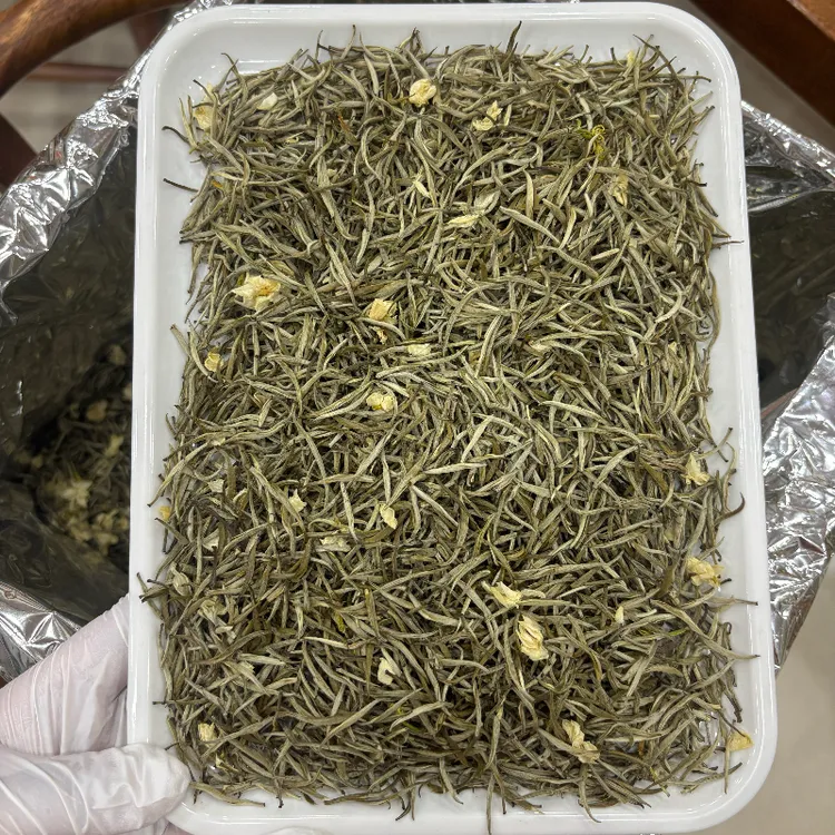 晞古悠【自主加工】2025年新茶特级茉莉兰妃浓香型嫩芽早春明前茶
