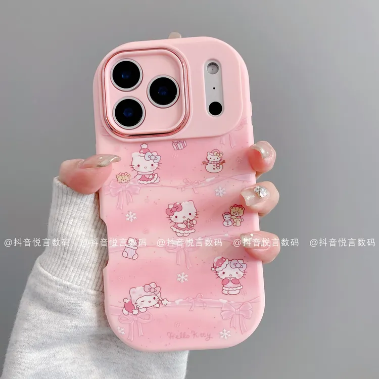 小胖妹适用iphone17promax苹果16手机壳15/14/13/12/11华为丝带KT