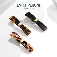 Evita Peroni/依慧达蝴蝶结横夹女后脑勺发卡一字夹百搭DB1