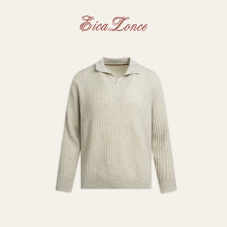 意卡伦萨【秋冬季重磅新品】羊毛针织衫长袖SN80307