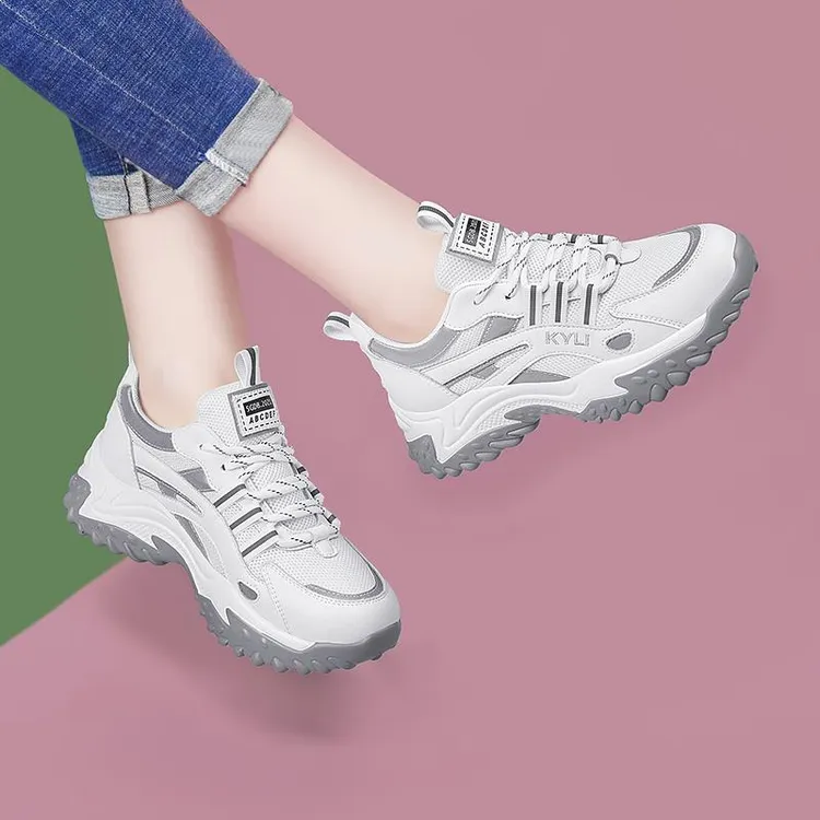 【JTG&SHOES 官方】运动鞋女潮潮厚底老爹鞋2025单鞋新款今年流行