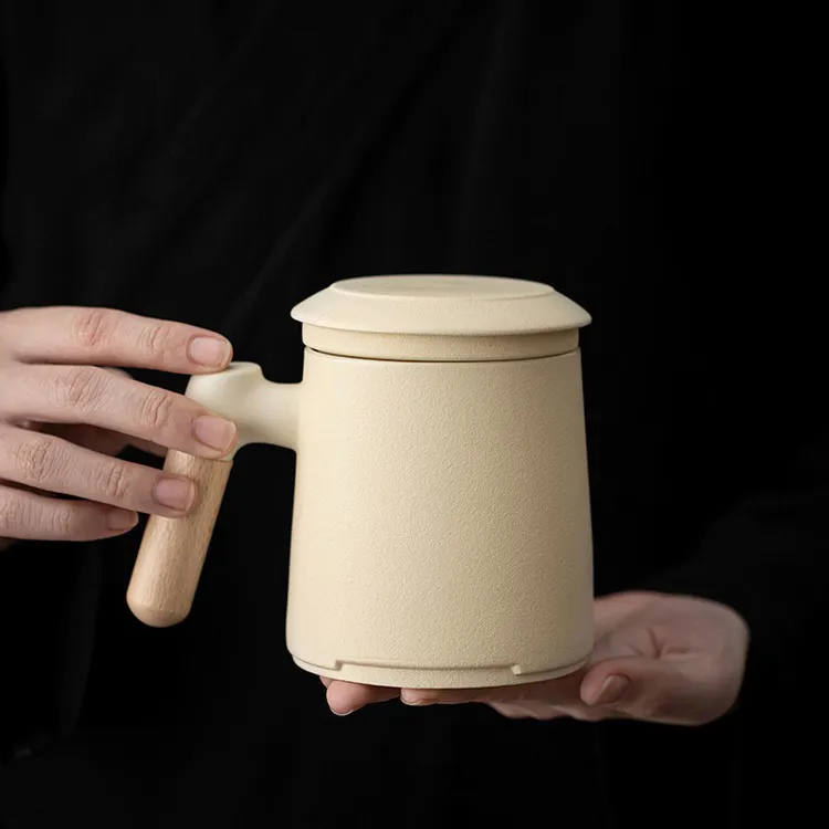 马克杯男士个人专用茶水分离杯茶器高颜值茶壶茶杯茶具套装教师节