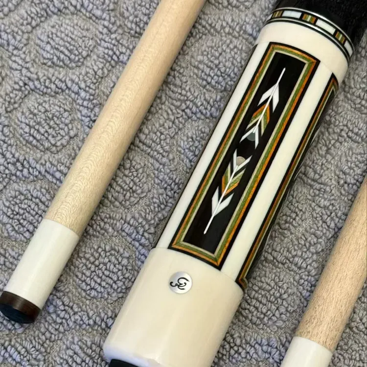 球杆届劳斯莱斯-Gina吉娜，银标BOX盒子款，特殊色板羽毛箭镶嵌贝母