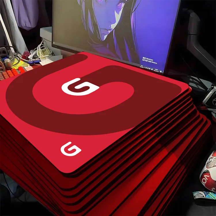 电竞罗G游戏鼠标垫fps专用无畏契约三角洲CSgo职业电脑细面大桌垫