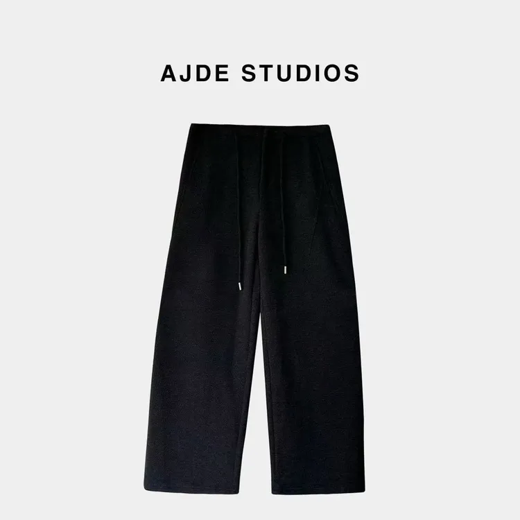 AJDE｜醋酸羊毛西装裤秋冬穿搭09