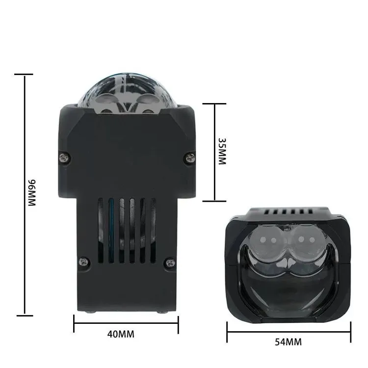 新款1.5寸双直射LED双光矩阵模组升级大功率59W改装汽车大澳睿特